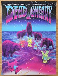 Dead & Company Poster Burgettstown Star Lake 6/05 2023 exCollection Bill Walton
