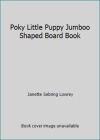 image of Poky Little Puppy Jumboo Shaped Board Book
