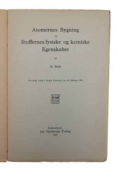 Atomernes Bygning og Stoffernes fysiske og kemiske Egenskaber. (photo 3)