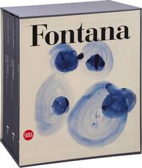 Lucio Fontana: Catalogue raisonné of the works on paper [Catalogo ragionnato delle opere su carta] (First Edition, complete in three volumes)