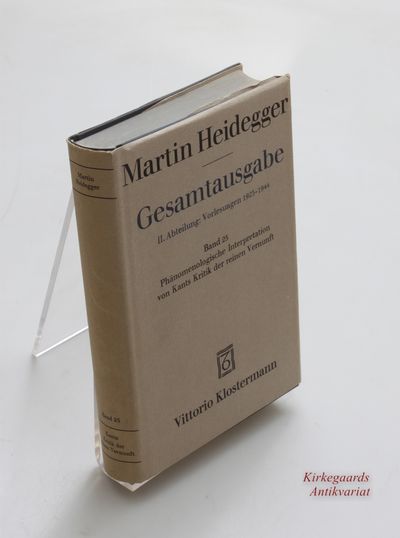 Phänomenologische Interpretation von Kants Kritik…