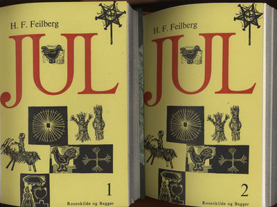 Jul. Bind 1: Allesjælestiden. Hedensk, Kristen Julefest. Bind 2: Julemørkets löndom. Juletro, juleskik. (photo 2)