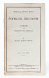 Suffrage Argument Outline for Speech or Debate
