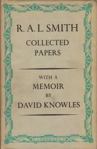 Collected Papers. With A Memoir by David Knowles…