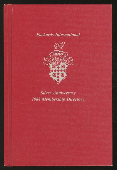 Packards International Motor Car Club Membership Directory 1988
