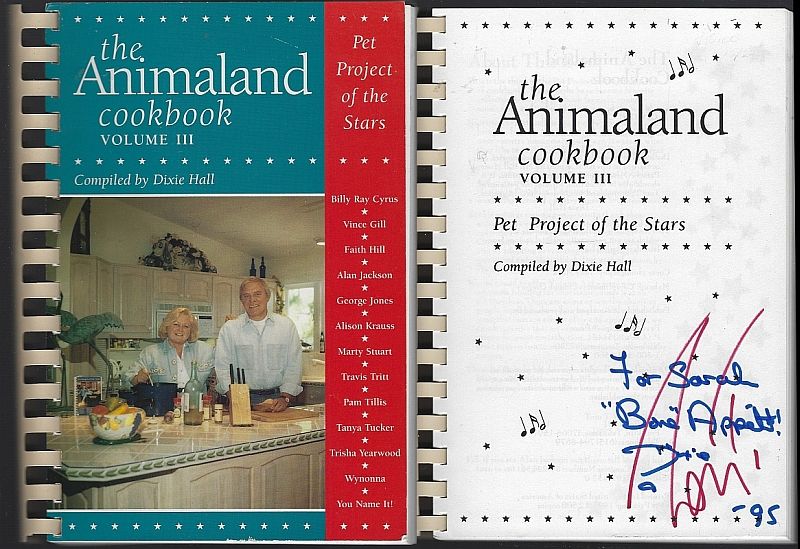 ANIMALAND COOKBOOK VOLUME III Pet Project of the Stars