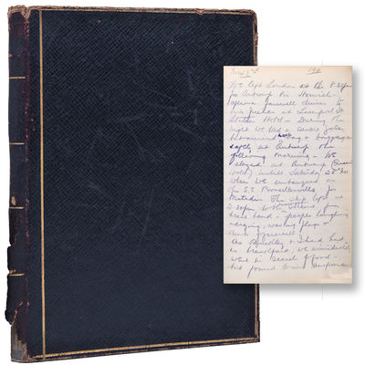 Manuscript Diary of a hunting Expedition to the Belgian Congo in 1911 and 1912
