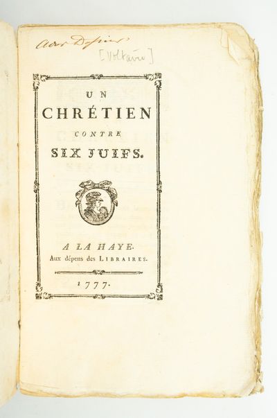 UN CHRÉTIEN CONTRE SIX JUIFS