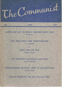 The Communist, June 1942, Vol. XXI, No. 5