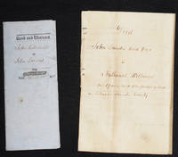 image of A Mortgage and a Deed involving John Landis of Delaware Township, Juniata County