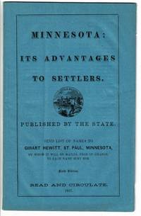 MINNESOTA: Its Advantages to Settlers... Sixth edition