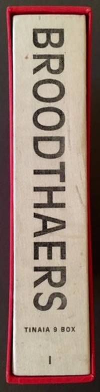 Marcel Broodthaers: Tinaia 9 Box