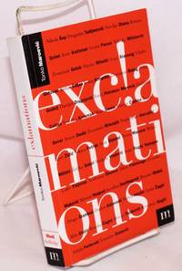 image of Exclamations, an anthology of Croatian poetry, 1971 - 1995. Translated by Miljenko Kovacicek, editors of translations: Evelyn Bristol and Graham McMaster, poems by Luko Paljektak translated by Graham McMaster