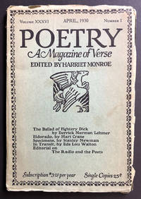 Poetry, Volume 36, Number 1 (XXXVI, I; April 1930) - includes Eldorado by Hart Crane