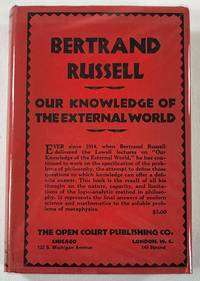 cover of Our Knowledge of the External World as a Field for Scientific Method in Philosophy
