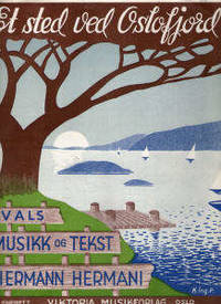Et sted ved Oslofjord. Vals. Notehefte.