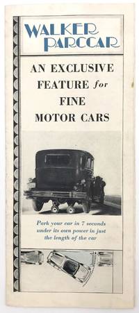 Advertisement for Walker Parccar Parking System