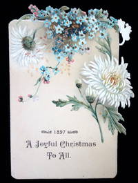 1897, A Joyful Christmas to All Menu for the Hotel Colson
