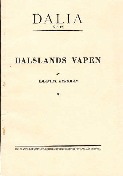 Dalslands vapen.