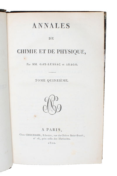 Mémoire présenté á l'Académie royale des Sciences, le 2 octobre 1820, où se trouve compris le résumé de ce qui avait été lu á la même Académie les 18 et 25 septembre 1820, sur les effets des courans électriques. [AND] Suite du Mémoire sur l'Action m... - [THE FOUNDATION OF ELECTRODYNAMICS] (photo 3)