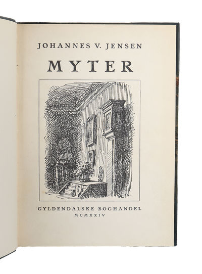 Myter. 9 Bind (mangler bd. 4; bd. 1-2 i tredie udgave). - [SÆT AF 8 DEDIKATIONSEKSEMPLARER.] (photo 2)