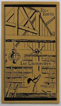 image of Ex-libris Québec. Luc Lacourcière