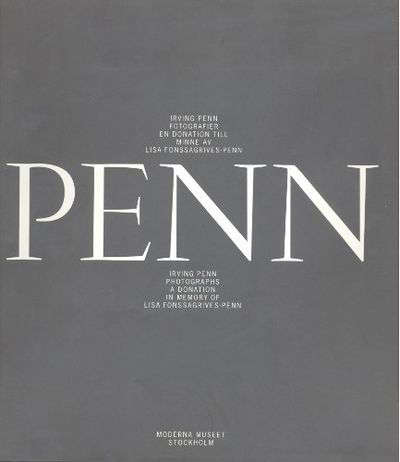 IRVING PENN - FOTOGRAFIER. En donation till minne…