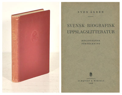 Svensk biografisk uppslagslitteratur.…