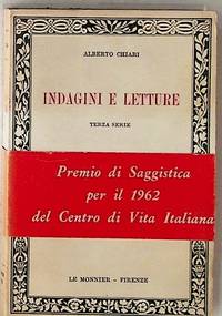 Indagini e Letture. Terza Serie