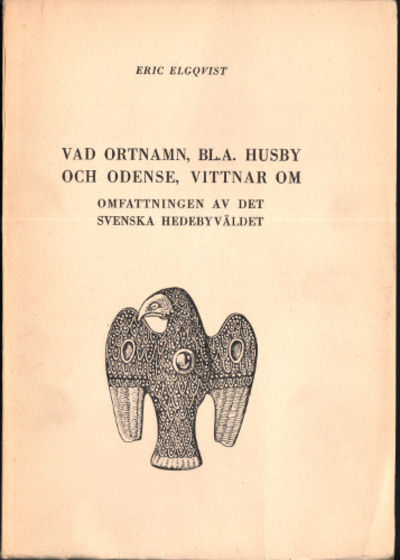 VAD ORTNAMN, BL. A. HUSBY OCH ODENSE, VITTNAR OM.…