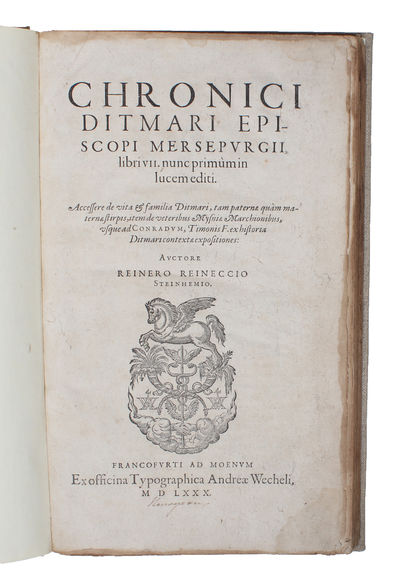 Chronici Ditmari Episcopi Mersepurgii libri VII.…