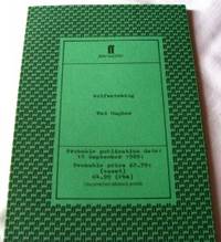 WOLFWATCHING by Ted Hughes - Paperback - First Edition - 1989 - from Aardvolk The Virtual Book Store (SKU: 000190)