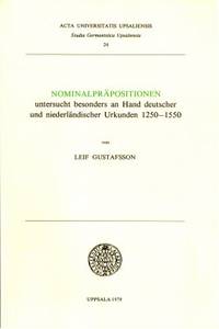 Nominalpräpositionen untersucht besonders an Hand…