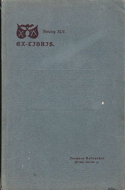 Ex-Libris. Katalog XLV.