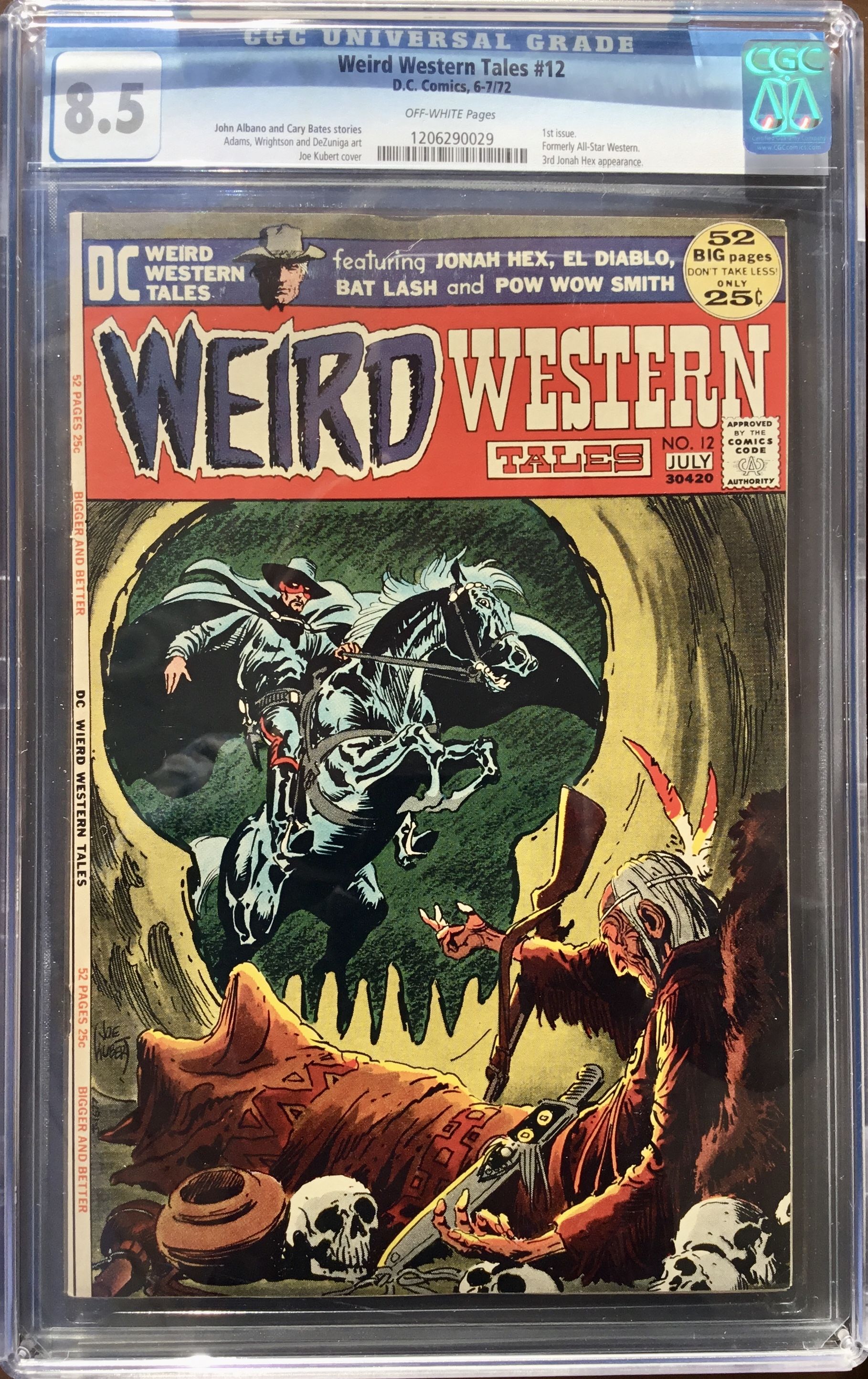 WEIRD WESTERN TALES No. 12 (June/July 1972) - Neal Adams Art