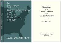 The Legitimacy of the Business Corporation in the Law of the United..