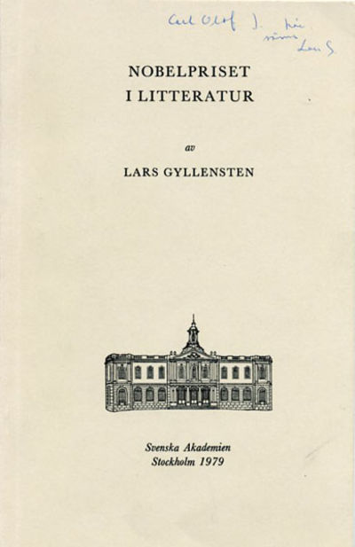 Nobelpriset i litteratur.