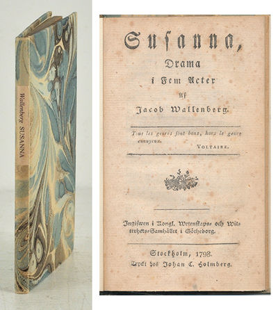 Susanna, drama i fem acter. Ingifwen i kongl.…