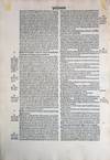 Four incunabula leaves (XV, LV, LVI, LX) from the from the "Postilla Super Psalterium"