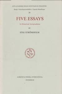 Five Essays. In Historical Jurisprudence.