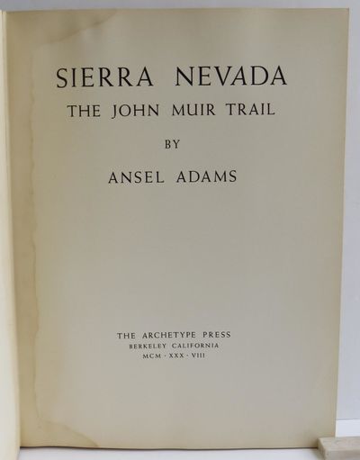 Sierra Nevada -- The John Muir Trail