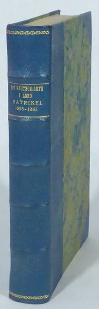 S:t Knutsgillet i Lund. Matrikel 1656-1886.…