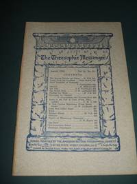 cover of The Theosophic Messenger August 1910