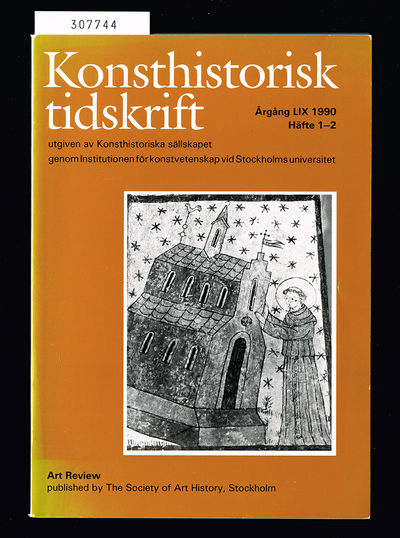 Konsthistorisk tidskrifr. Årg. 59 (1990), häfte…