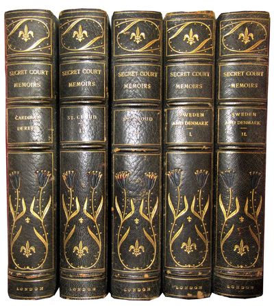 Secret Memoirs of Cardinal de Retz; Secret Memoirs of the Court of St. Cloud, in two volumes; and Secret Memoirs of the Courts of Sweden and Denmark, in two volumes.