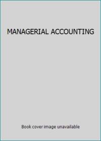 image of MANAGERIAL ACCOUNTING