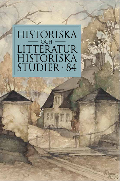 Historiska och litteraturhistoriska studier 84.