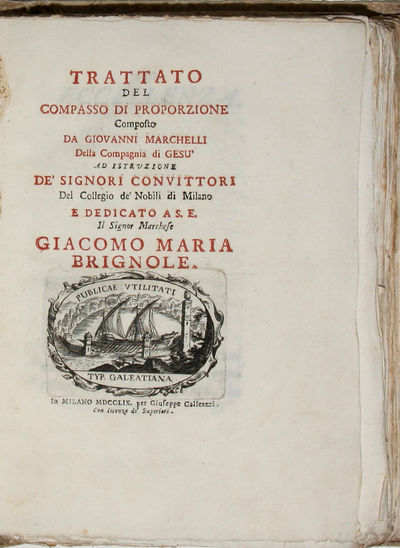 Trattato del Compasso di Proporzione.