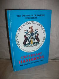 image of Institute of Marine Engineers Centenary Handbook and List of Members 1989