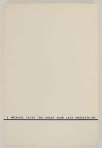 The Great Bear Lake Meditations